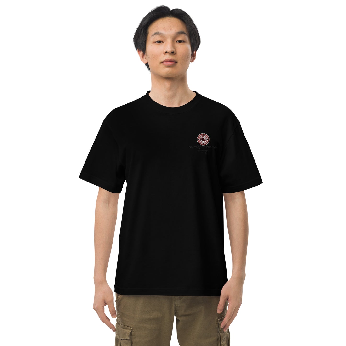 On Target Coffee Adult Quality Tee