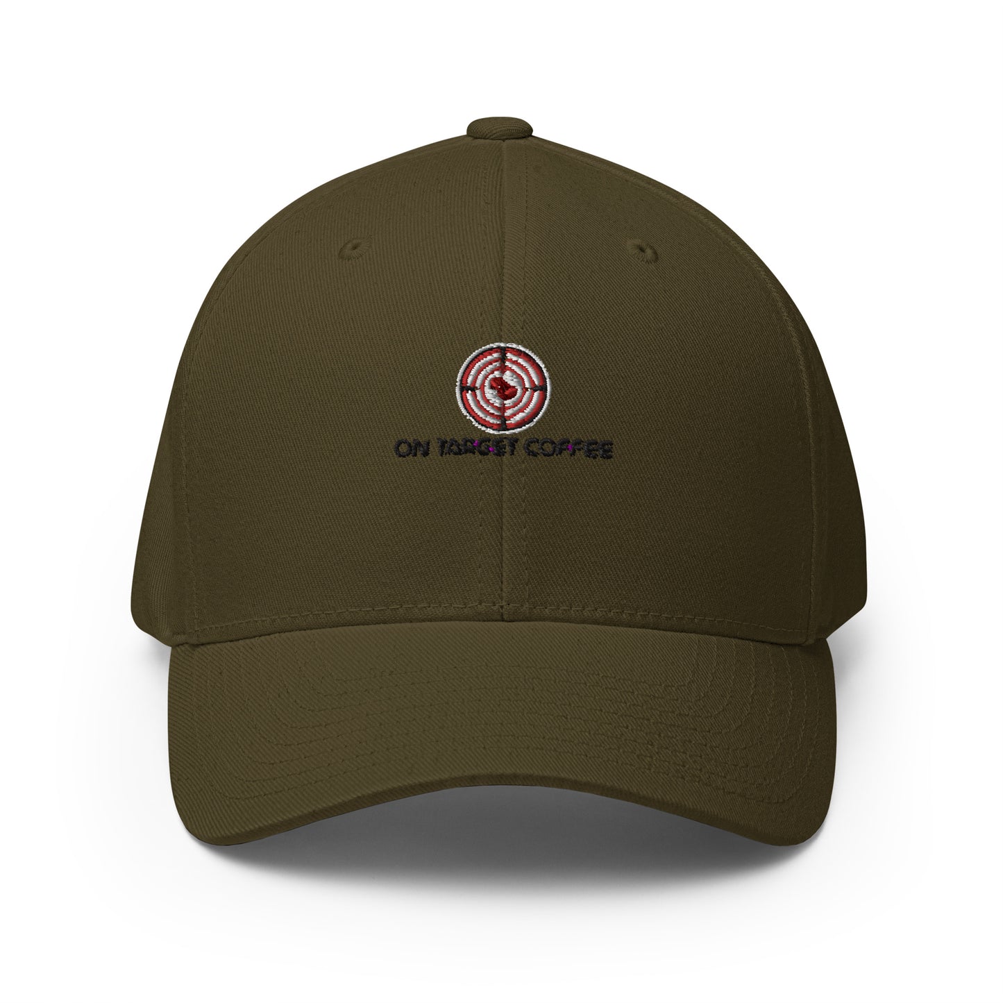 On Target Coffee Structured Twill Cap