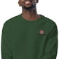 On Target Coffee Unisex Organic Raglan Sweatshirt