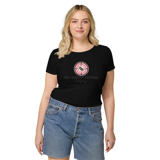 On Target Coffee Women’s Basic Organic T-Shirt